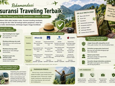 Rekomendasi Asuransi Traveling Terbaik 2026 dan Hal Penting Yang Perlu Diperhatikan Sebelum Membeli