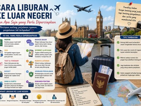 CARA LIBURAN KE LUAR NEGERI