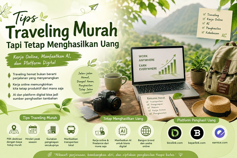 Traveling Sambil Tetap Menghasilkan Uang